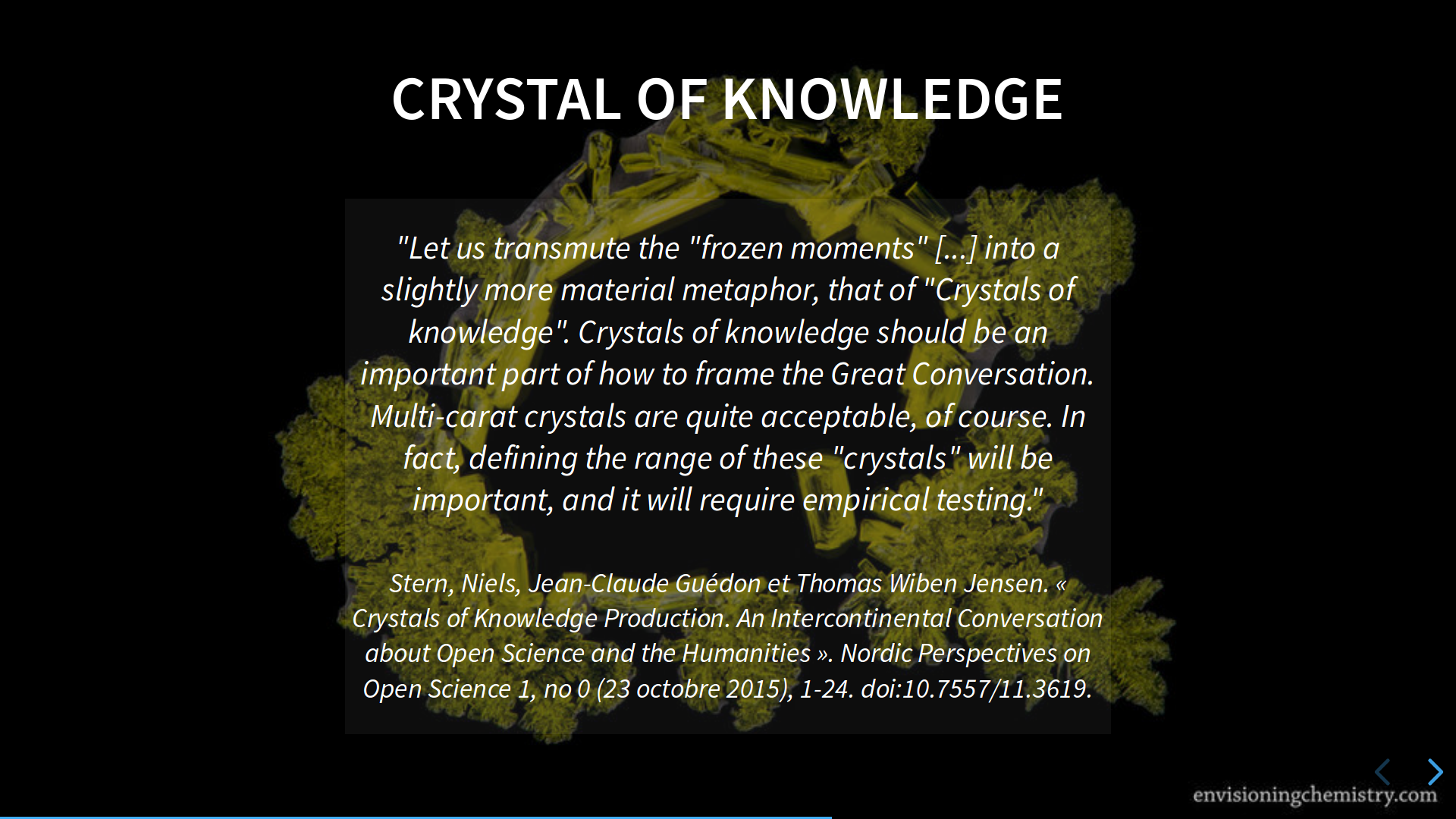 Slide5 - Crystal of knowledge